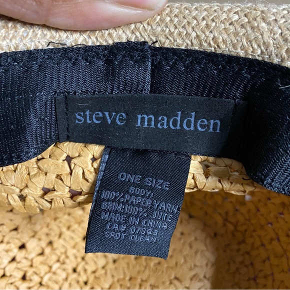 Steve Madden Fedora Straw Hat - Picture 6 of 6